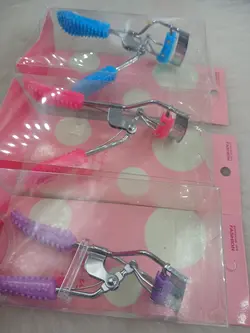 فرمژه برس دار دسته رنگی