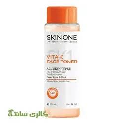 تونر حاوی آنتی اکسیدان اسکین وان VITA-C TONER SKIN ONE حجم 250