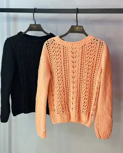 بلوز بافت قلاب بافی کد ۷۹۰