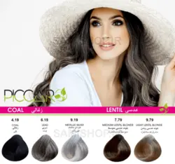 رنگ مو پیکارو ذغالی Coal 4.19