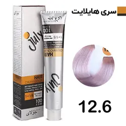 رنگ مو جولای ارکیده وحشی 12.6 حجم 100 میل Wild Orchid July