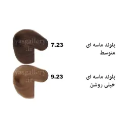 رنگ مو بیول بلوند ماسه ای متوسط (7.23) Medium Sandy Blonde BIOL
