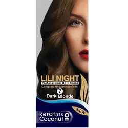 کیت رنگ مو لی لی نایت بلوند تیره شماره 7 Dark Blonde LiLi Night
