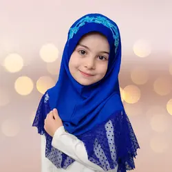 هد مقنعه مدل عقیق توردار | جنس کرپ حریر درجه 1