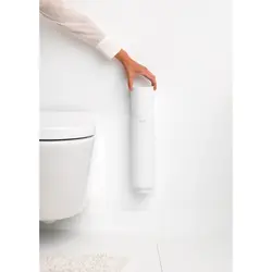 برس توالت شور با نگهدارنده مایندست سفید برابانتیا