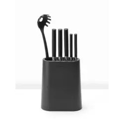 جای ابزار آشپزی و بلوک چاقو خاکستری برابانتیا