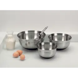 ست سه تکه کاسه استیل میکس برابانتیا