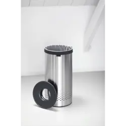 سطل رخت 35 لیتر استیل مات برابانتیا