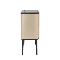 سطل زباله بو تاچ بین 11+23 لیتر شامپاینی برابانتیا