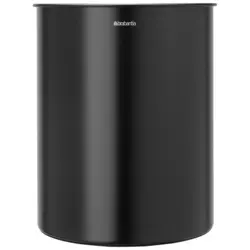 سطل زباله دفتری 15 لیتر مشکی مات برابانتیا