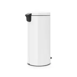 سطل زباله نیو آیکن پدالی 30 لیتر سفید برابانتیا