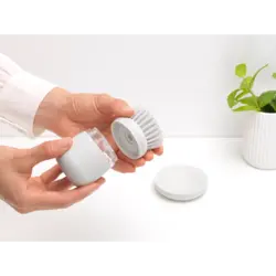 فرچه ظرفشویی و جا مایع سفید برابانتیا