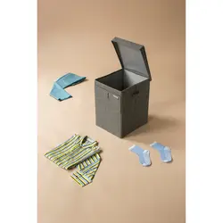 سطل رخت برزنتی 35 لیتر مشکی برابانتیا