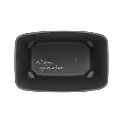 سطل زباله بو تاچ بین بلند 12 لیتر مشکی مات برابانتیا