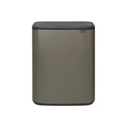سطل زباله بو تاچ بین بلند 60 لیتر پلاتینیوم برابانتیا