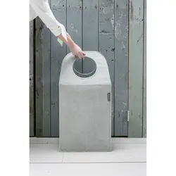 سطل رخت برزنتی 55 لیتر خاکستری برابانتیا