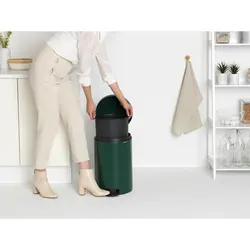 سطل زباله نیو آیکن پدالی 20 لیتر یشمی برابانتیا