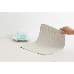 آب گیر سیلیکونی ظروف سفید برابانتیا