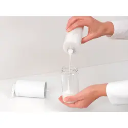 جا مایع ظرفشویی سینک استایل سفید برابانتیا