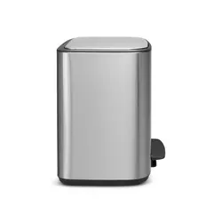 سطل زباله بو پدال بین 36 لیتر استیل مات برابانتیا