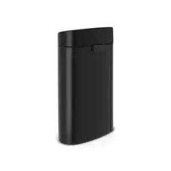 سطل زباله تاچ بین نیو 40 لیتر مشکی مات برابانتیا