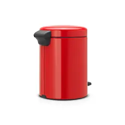 سطل زباله نیو ایکن پدالی 5 لیتر قرمز برابانتیا