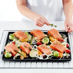 مت کیک پزی سیلیکونی بدون منفظ 40 در 30 سانتیمتر لکوئه