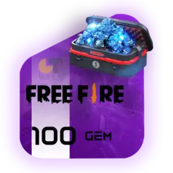 100 جم فری فایر