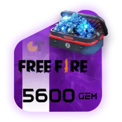 5600 جم فری فایر