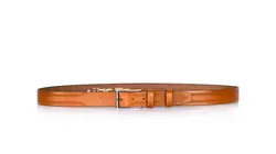 کمربند مردانه ۳.۵ سانت تکلاچرم زبانه دار – کد 3521