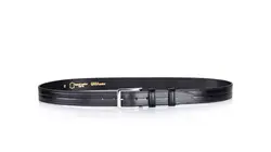 کمربند مردانه ۳.۵ سانت تکلاچرم زبانه دار – کد 3540