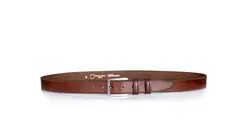 کمربند مردانه ۳.۵ سانت تکلاچرم پلاکی – کد 3500P30