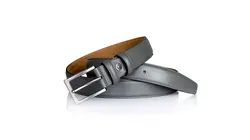 کمربند مردانه ۳.۵ سانت دولاچرم پشت نبوک طبیعی – کد 3500D