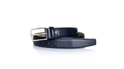 کمربند مردانه ۳.۵ سانت دولاچرم پشت نبوک طبیعی – کد 3500D