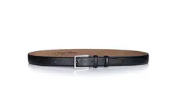 کمربند مردانه ۳.۵ سانت دولاچرم پشت نبوک طبیعی – کد 3500D
