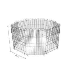 پارک سگ و گربه 8 ضلعی «زاریکس» 60*95 سانتی‌متر