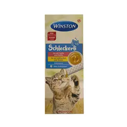 بستنی گربه «Winston» مدل مرغ و ماهی (بسته 8 عددی) (بسته‌بندی جدید)