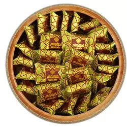 گز لقمه‌‌ای با 20 درصد مغز پسته هاردباکس