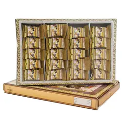 گز لقمه‌ای با 30 درصد مغز پسته