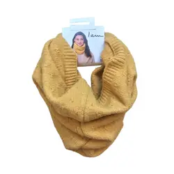 شال گردن بافتنی رینگی طرح دار - کد G181