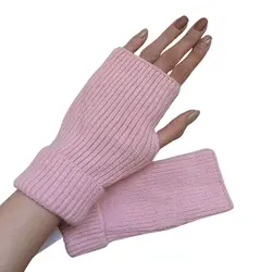 دستکش بافتنی زمستانی دخترانه کد G170