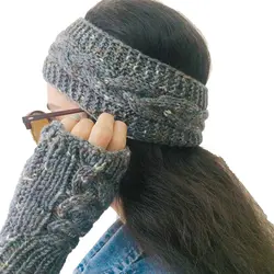 دستکش بافتنی دخترانه اسپرت - کد G138