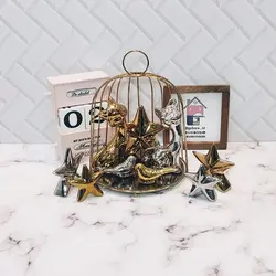 دکوری اکسسوری ستاره پلیسی کوچک – طلایی