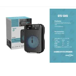 اسپیکر بلوتوثی قابل حمل GTS-1345 speaker | GTS-1345