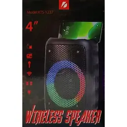 اسپیکر بلوتوثی قابل حمل KTS مدل 1237 | KTS-1237