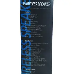 اسپیکر بلوتوثی قابل حمل KTX مدل 1222 | KTX-1222 wireless portable speaker