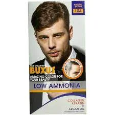 کیت رنگ موی مردانه حاوی کلاژن کراتین و روغن آرگان برند بکسوس 104 BUXUSbuxus