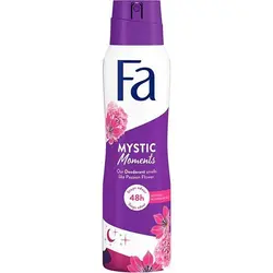 اسپری دئودورانت زنانه فا مدل Mystic Moments با دل نشین ساعتی 150 میل