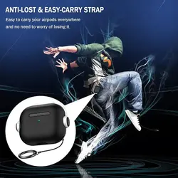 کاور ایرپاد هدفون به سر به همراه آویز