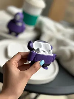 کاور ایرپاد مرد کاپشن پوش بنفش